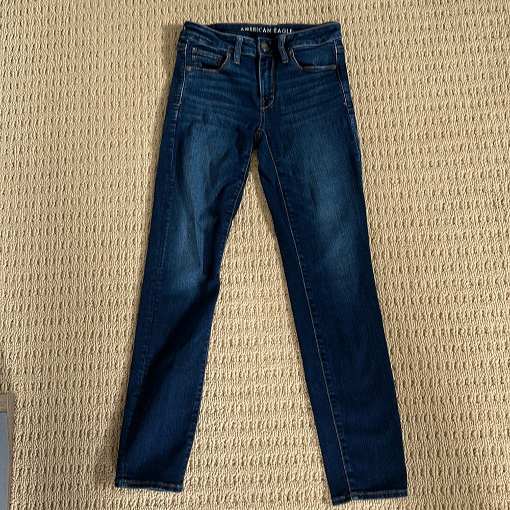 American Eagle Ne(X)t Level Stretch Womens Skinny Jeans - 4 Regular